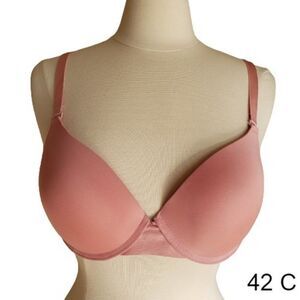 Women's Pink Sweetheart Lined Padded Bra